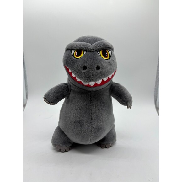 Kidrobot Phunny Plush Godzilla Monster 7" Soft Stuffed Animal Toy Polyester Gray - Picture 1 of 5